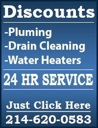 discount plumbers irving